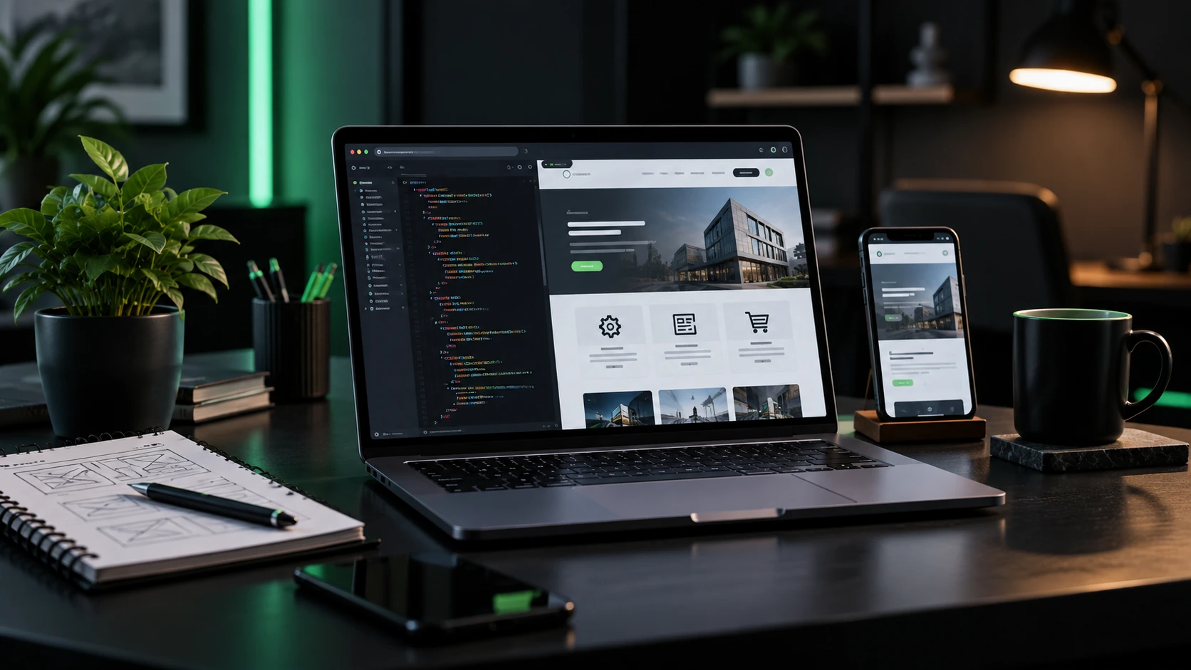 Website development services in Pakistan with WordPress, ecommerce and responsive web design